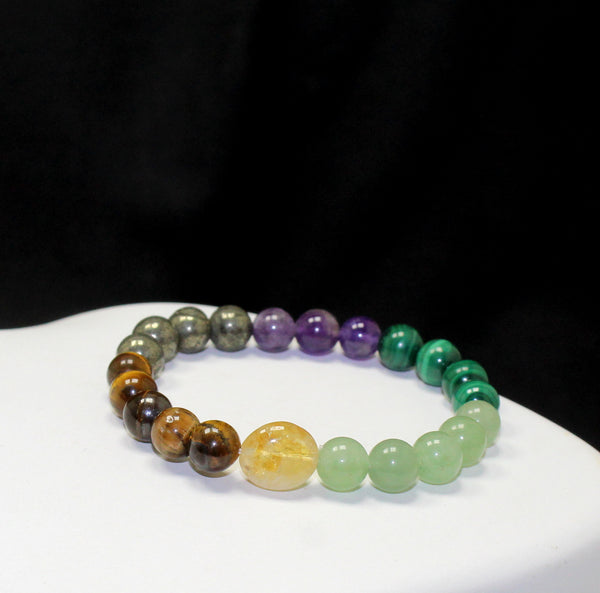 Attract Wealth, Abundance, & Prosperity Bead Bracelet