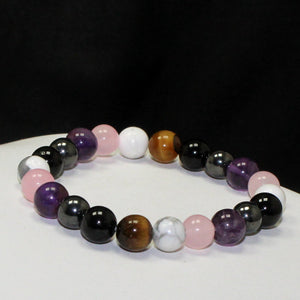 Anxiety Relief Bead Gemstone Bracelet