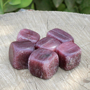 Natural Strawberry Quartz Tumbled Stone Pack of 100 grams