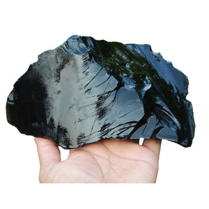 XL Black Obsidian Raw Stone