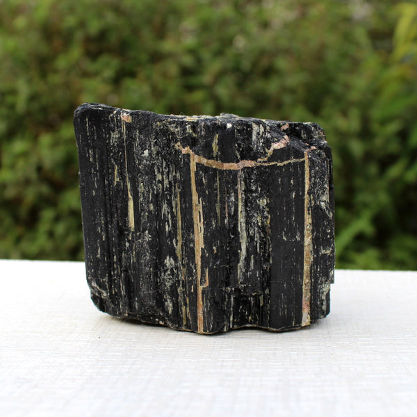 Large Natural Black Tourmaline Raw Stone