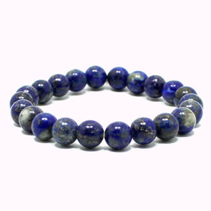 Natural Lapis Lazuli 8 mm Bead Bracelet