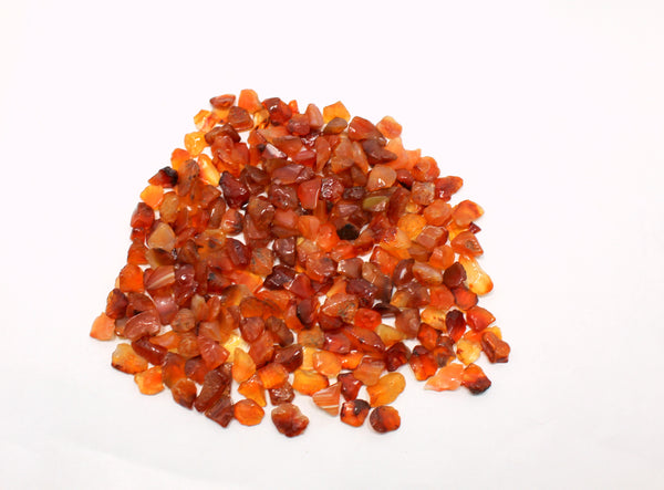 Natural Carnelian Chips Pack of 250 grams