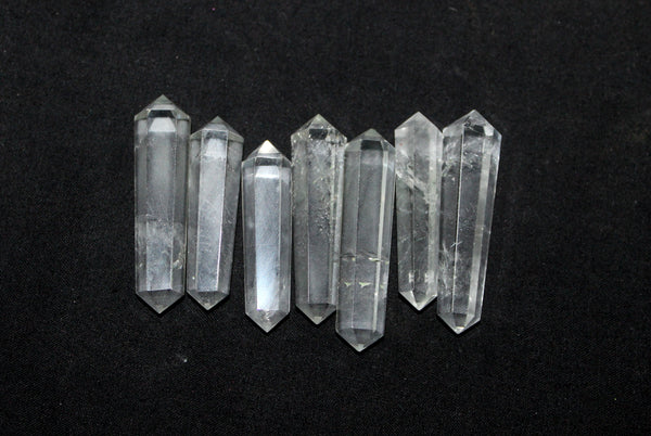 Natural Clear Quartz Double Point Terminated Points