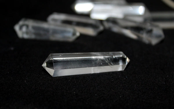 Natural Clear Quartz Double Point Terminated Points