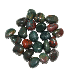 1 Kg Bloodstone Tumbled Stone - Wholesale