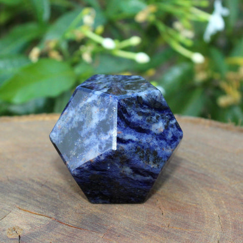 Natural Large Sodalite Dodecahedron