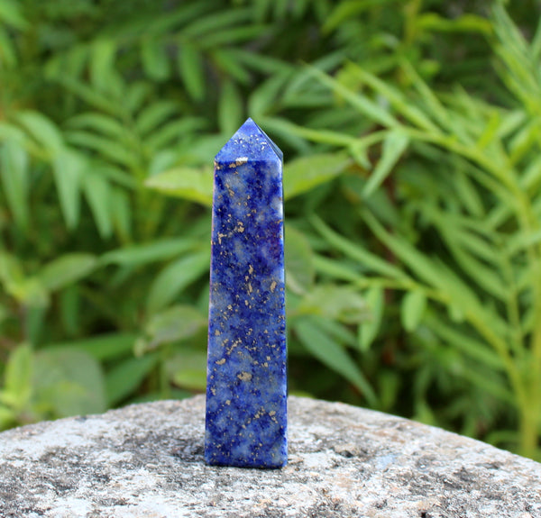 Natural Lapis Lazuli Tower Point - 80 mm