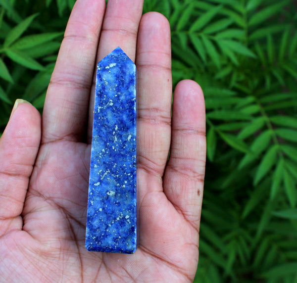 Natural Lapis Lazuli Tower Point - 80 mm