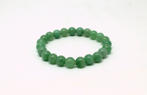 Natural Green Aventurine Bead Bracelet