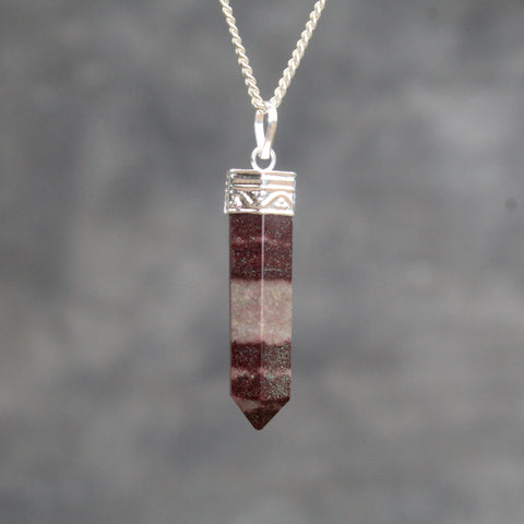 Natural Shiva Lingam Point Pendant