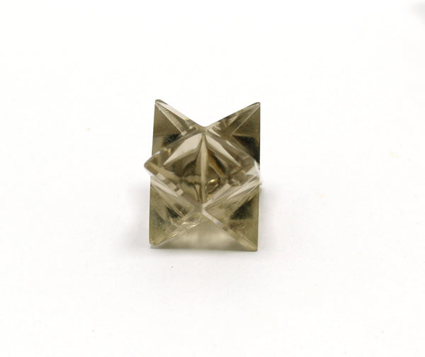 Natural Smoky Quartz Merkaba Star 20 mm